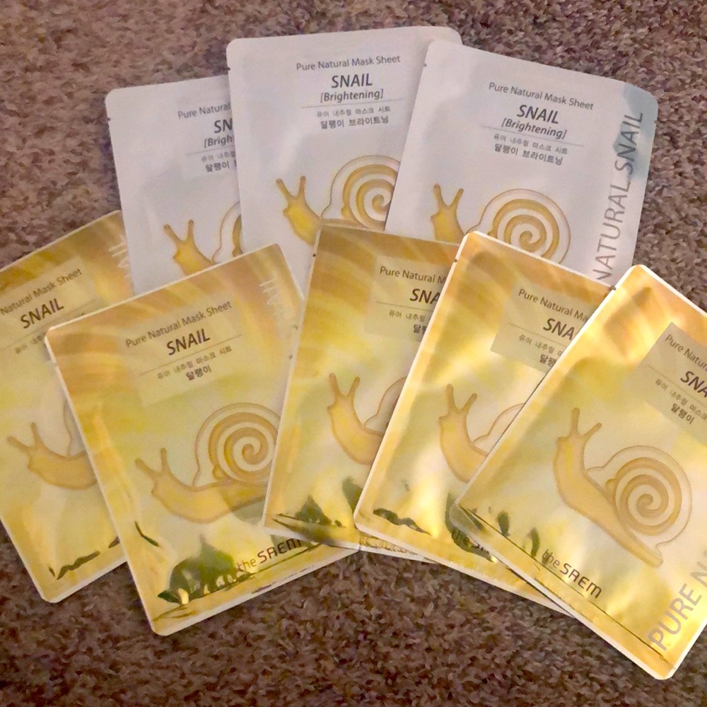 Saem Snail Face Masks